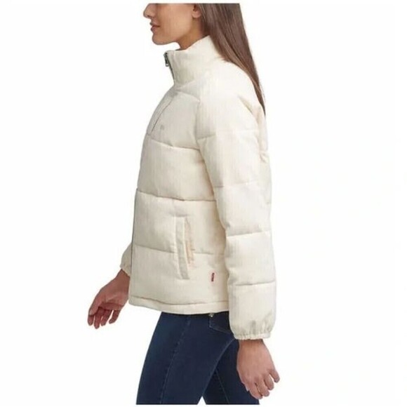 Levi's Women's Zoe Corduroy Puffer Jacket XX-Large - Picture 3 of 14